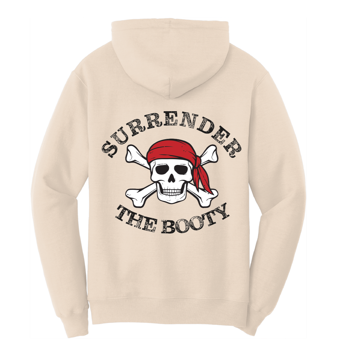 Key West Surrender the Booty Cotton Hoodie 1009