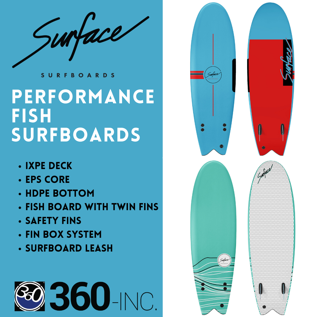 Surface Performance Fish Surfboards 610